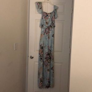 Maxi floral dress